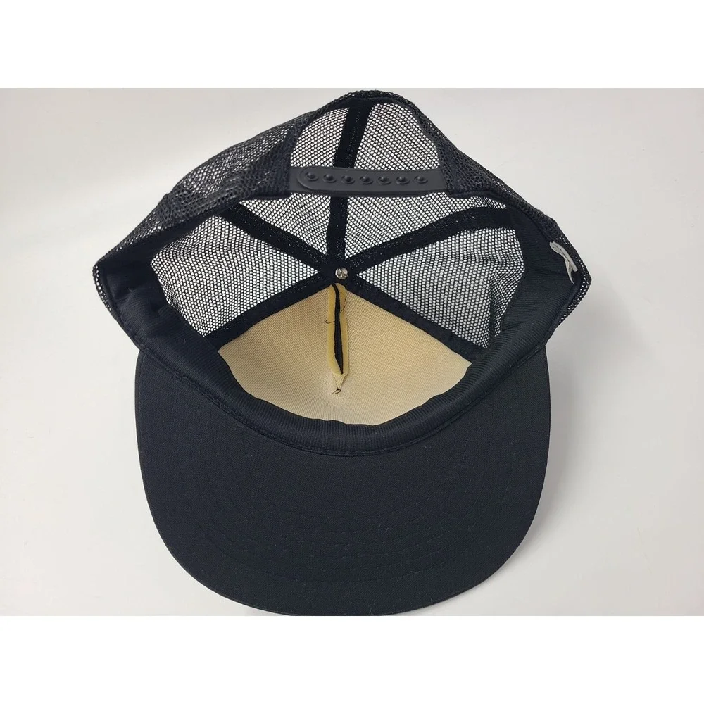 Vintage Dallas Texas Mesh Trucker Snapback Hat Cap Travel Souvenir TX Men‎ Black